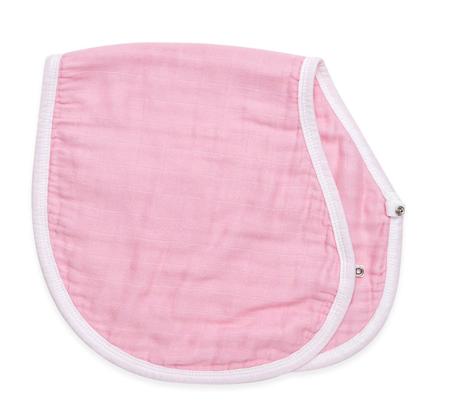 Bib Burp Cloth baby pink Australia Organic bamboo cotton baby bib burp cloth