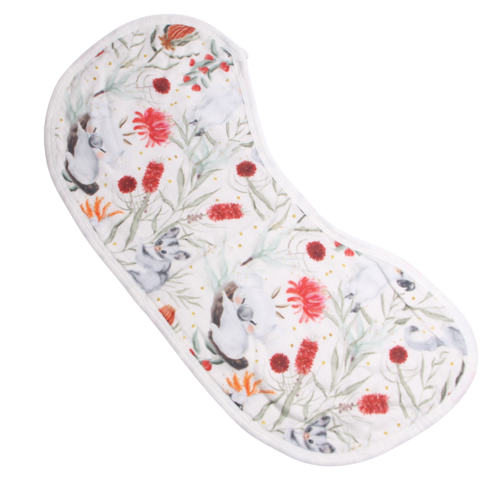 burp cloth Australia 2 in 1 burp cloth bib baby bib
