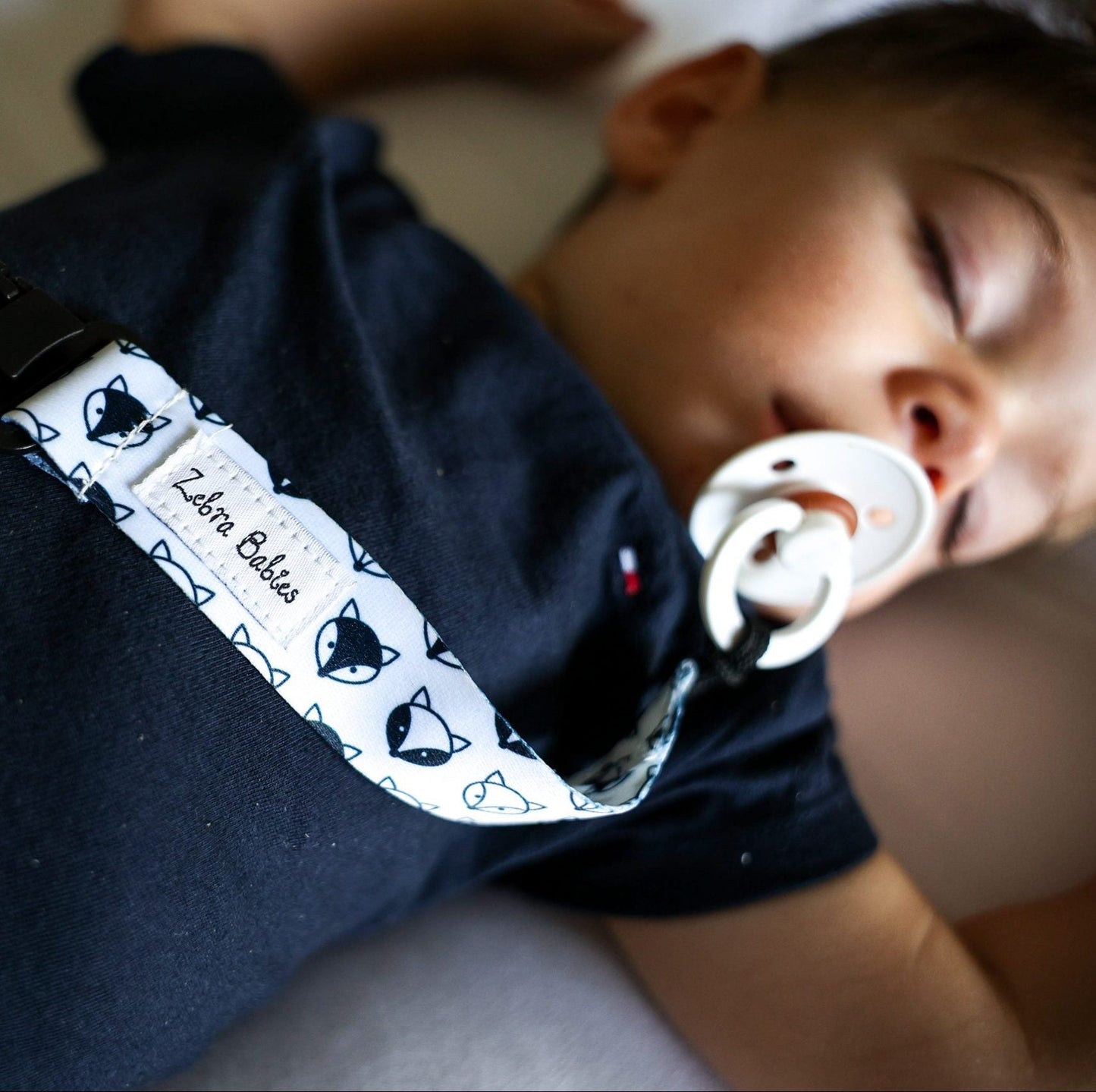 Personalised dummy clip dummy chain custom baby name announcement
