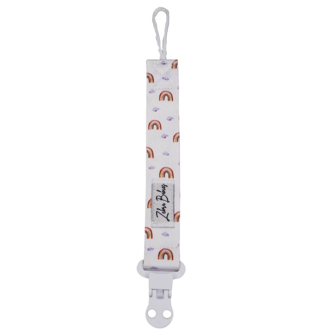 Dummy Clips - Flexi Ribbon Dummy Clips baby dummy chain dummy holder Australia pacifier chain clip holder