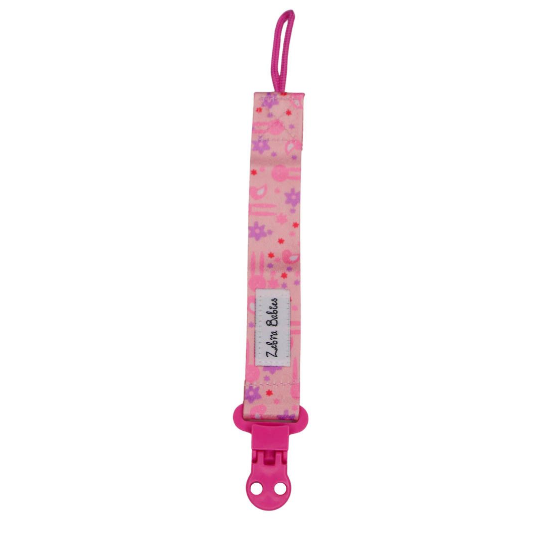Dummy Clips - Flexi Ribbon Dummy Clips baby dummy chain dummy holder Australia pacifier chain clip holder