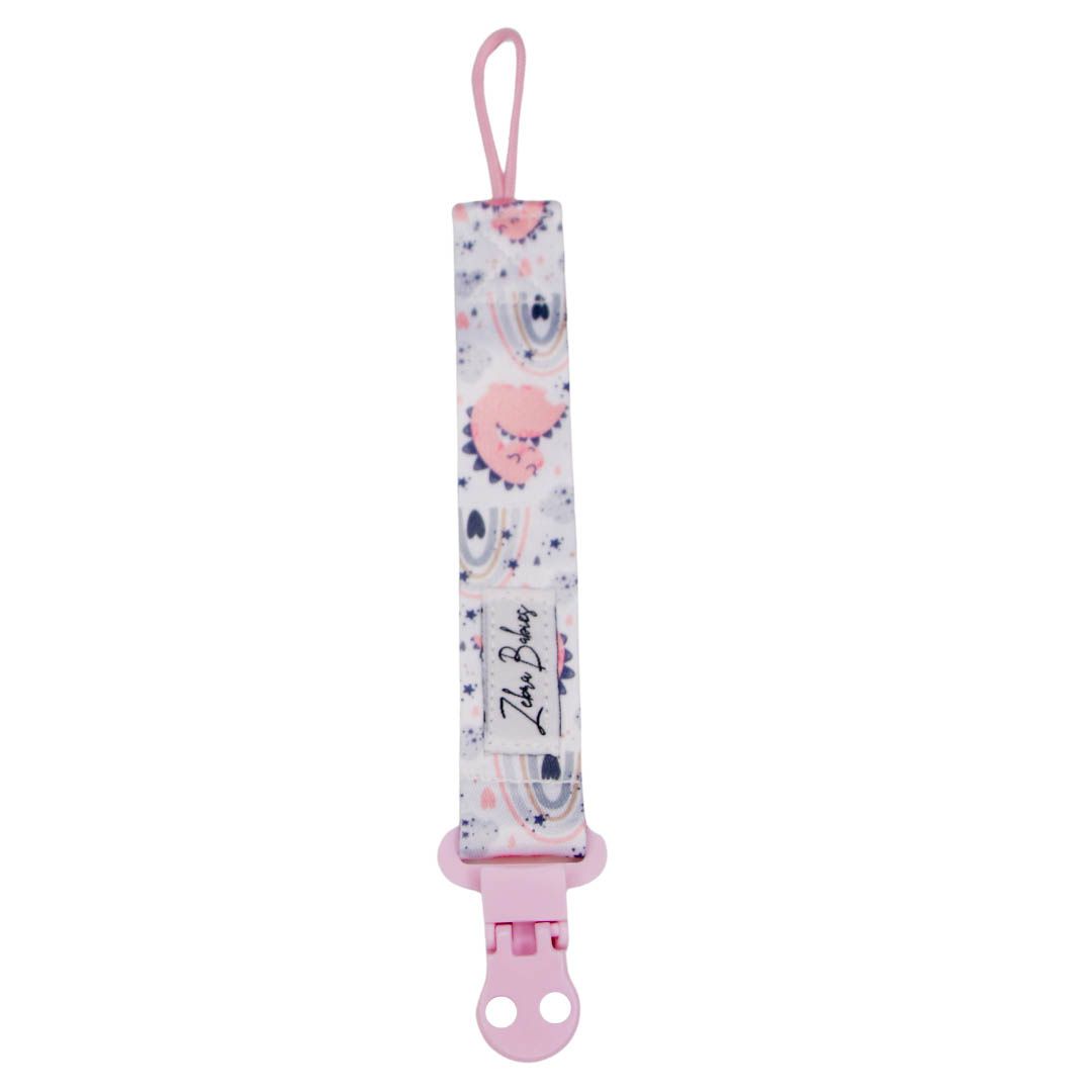 Dummy Clips - Flexi Ribbon Dummy Clips baby dummy chain dummy holder Australia pacifier chain clip holder