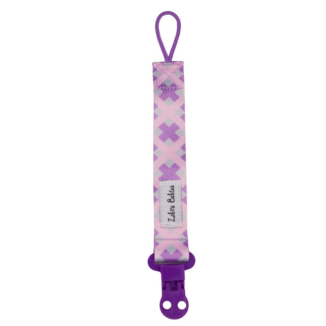 Dummy Clips - Flexi Ribbon Dummy Clips baby dummy chain dummy holder Australia pacifier chain clip holder