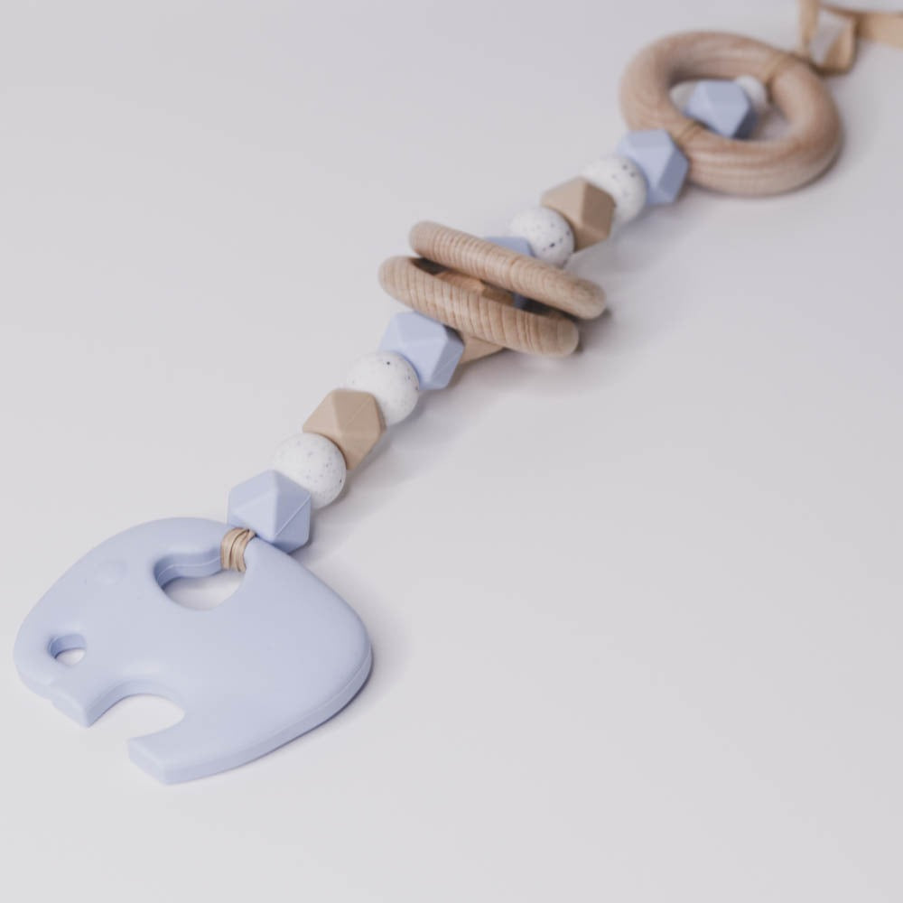 pram toy for baby silicone teething toy