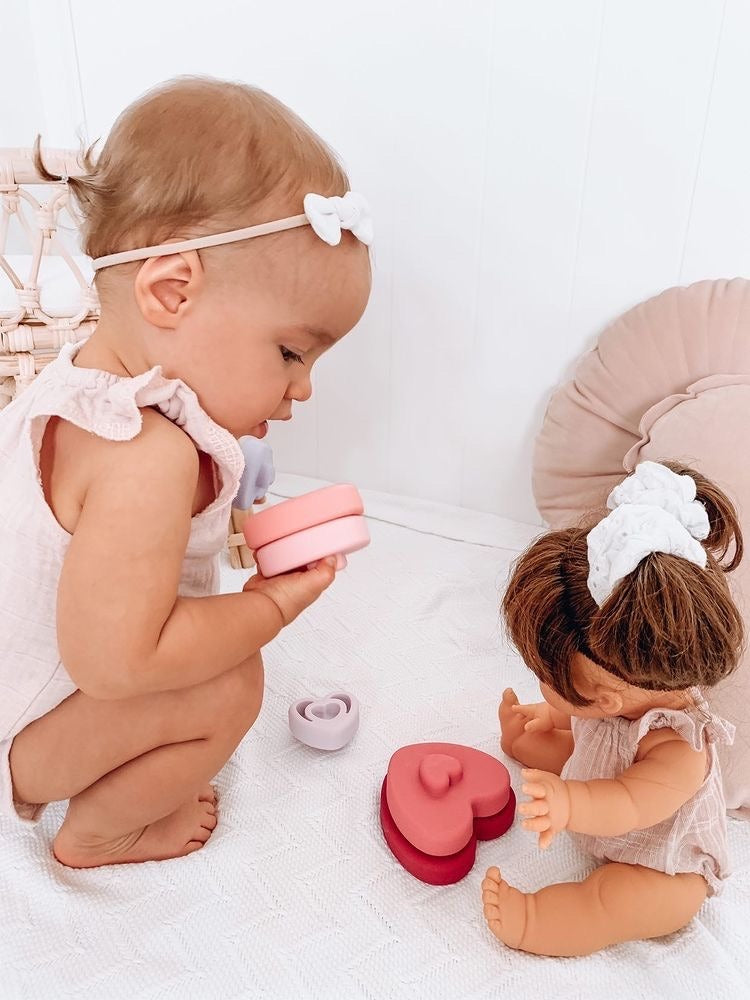 stacking towers toy teething toy teether baby