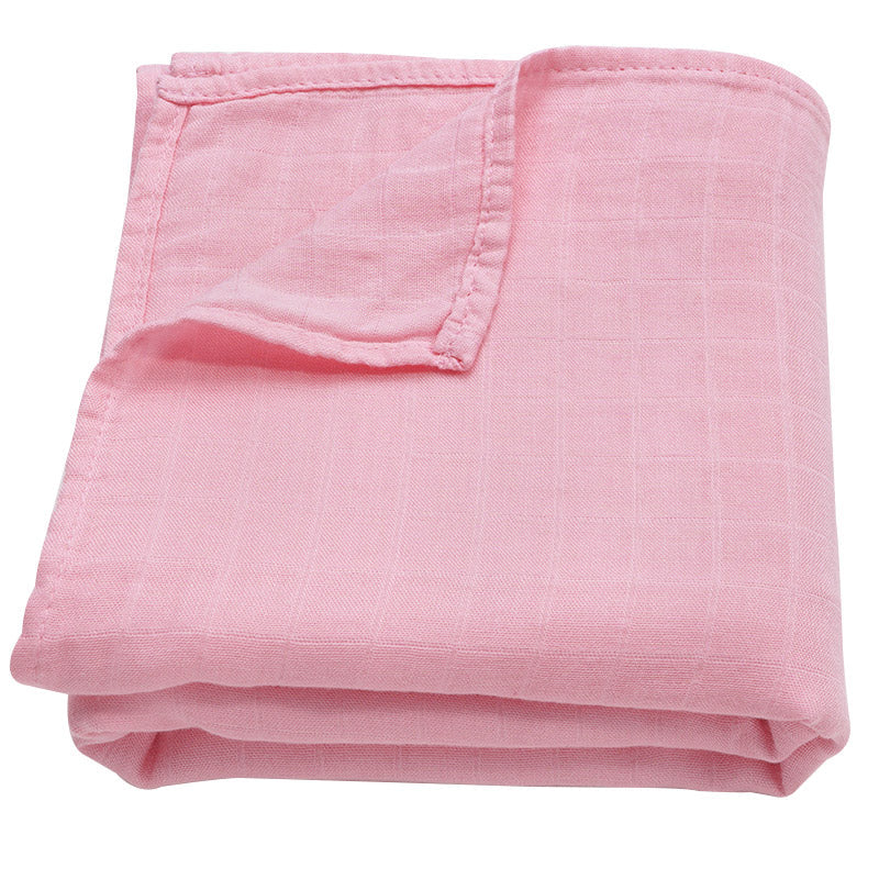 Swaddle blanket Swaddle Baby Blankets Bamboo Cotton 120cm x 120cm Soft to touch and gentle against the skin, our muslin cotton blankets are ideal for swaddling, use as a pram cover, nursing cover, burp cloth or play mat. Measuring 120cm x 120cm and made from organic bamboo cotton muslin, these swaddles are breathable and their generous size makes swaddling easy.