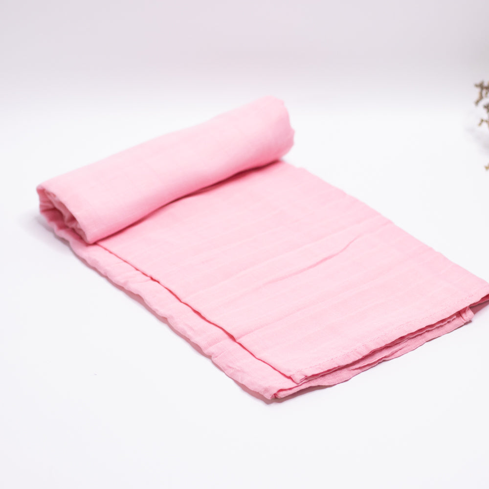 Swaddle blanket Swaddle Baby Blankets Bamboo Cotton 120cm x 120cm Soft to touch and gentle against the skin, our muslin cotton blankets are ideal for swaddling, use as a pram cover, nursing cover, burp cloth or play mat. Measuring 120cm x 120cm and made from organic bamboo cotton muslin, these swaddles are breathable and their generous size makes swaddling easy.
