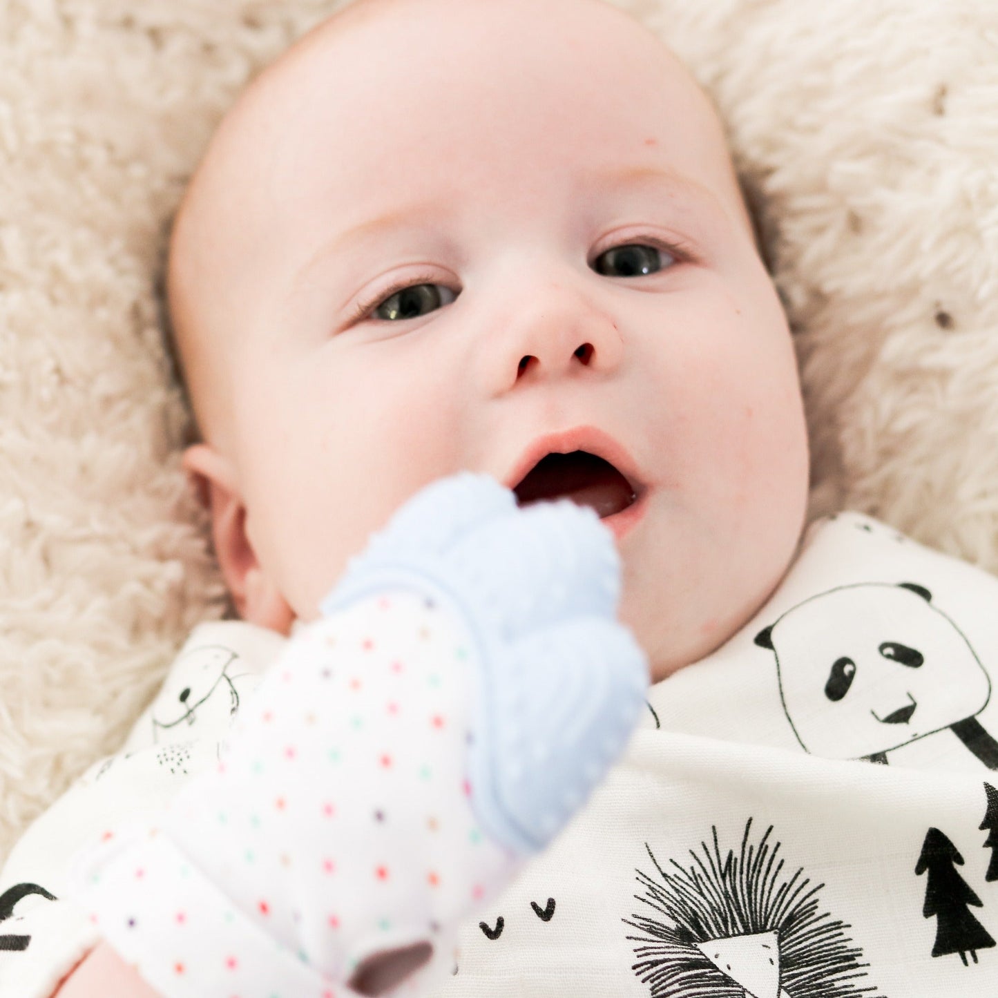 Teething Mitten Glove Teether Mitt