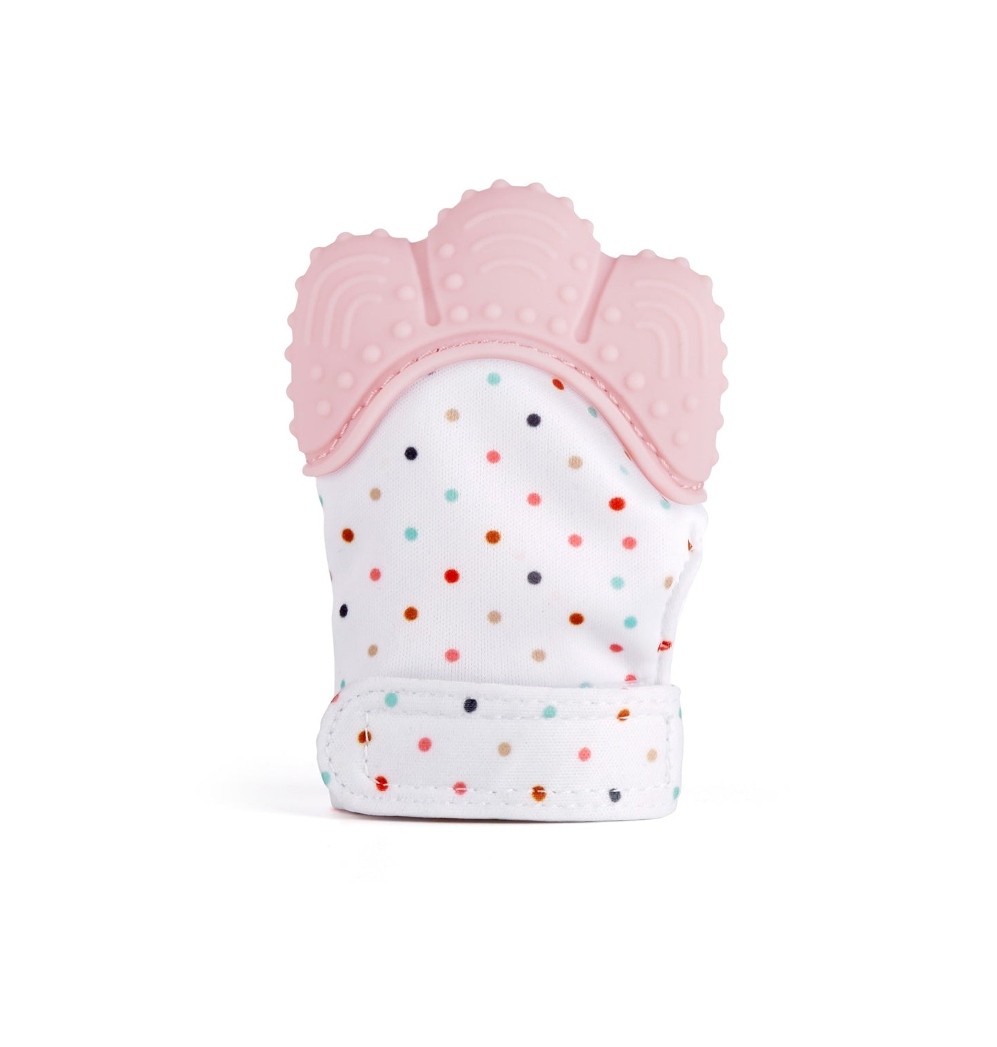 Teething Mitten Glove Teether Mitt Rose Quartz