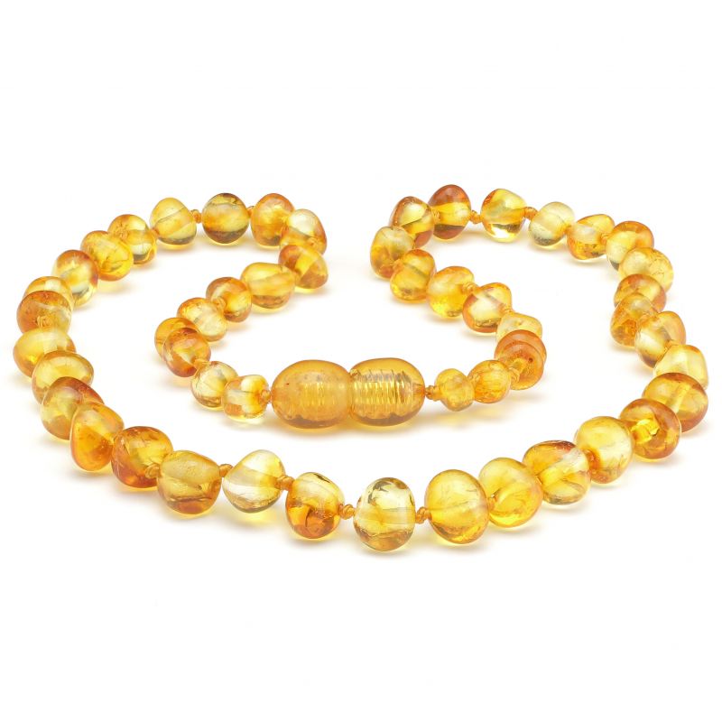 Amber necklace Baby NECKLACE Honey | 32cm