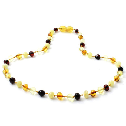 amber teething necklace baltic amber necklace multi dark