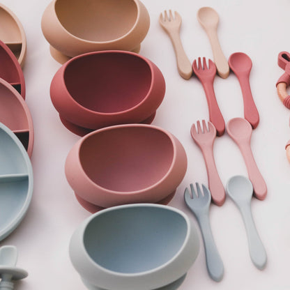 silicone suction plate silicone feeding bib scoop bibs best baby tableware