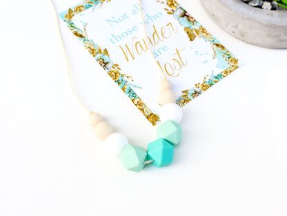 Charlotte silicone necklace