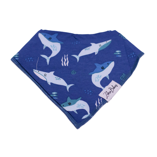 Dribble bib baby bibs boy girl blue white peachy floral design baby bib
