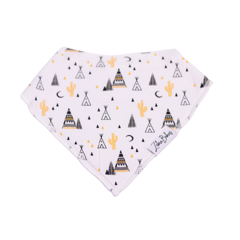 Dribble bib baby bibs boy girl blue white peachy floral design baby bib