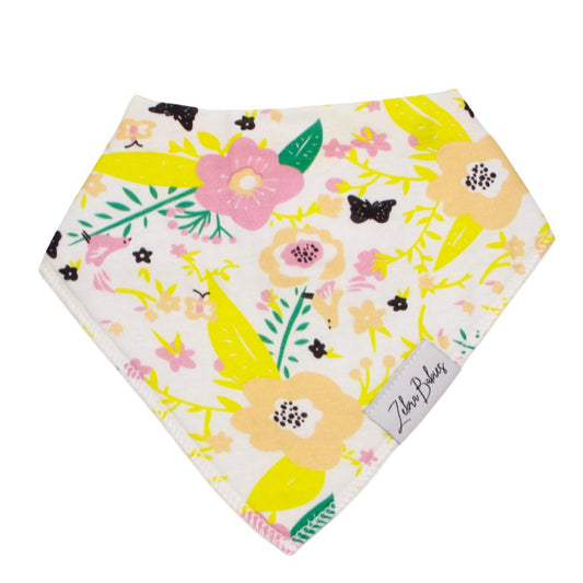 Dribble Bib Bandana Bib Floral Pastels