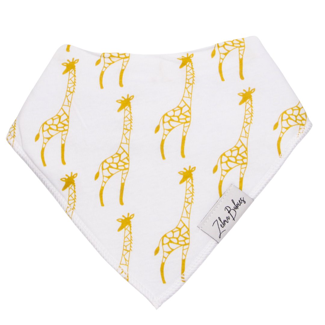 Dribble Bib Bandana Bib Giraffe
