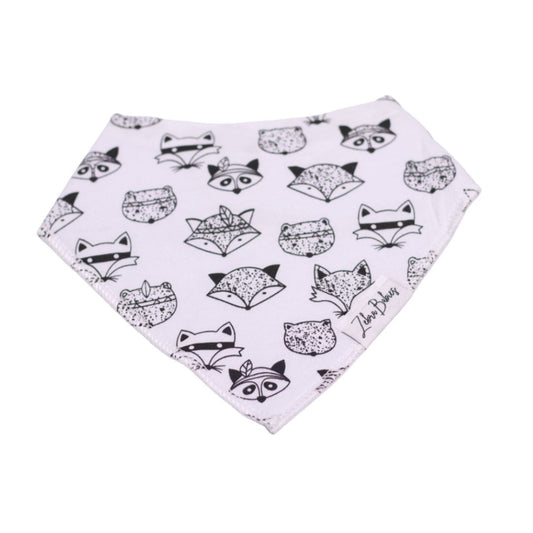 Dribble Bib Bandana Bib Mono Forest Friends
