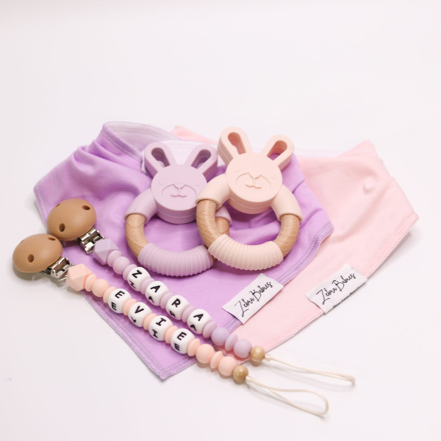 Dummy Clips Silicone Dummy Clips Custom Personalised Name dummy chain Australia