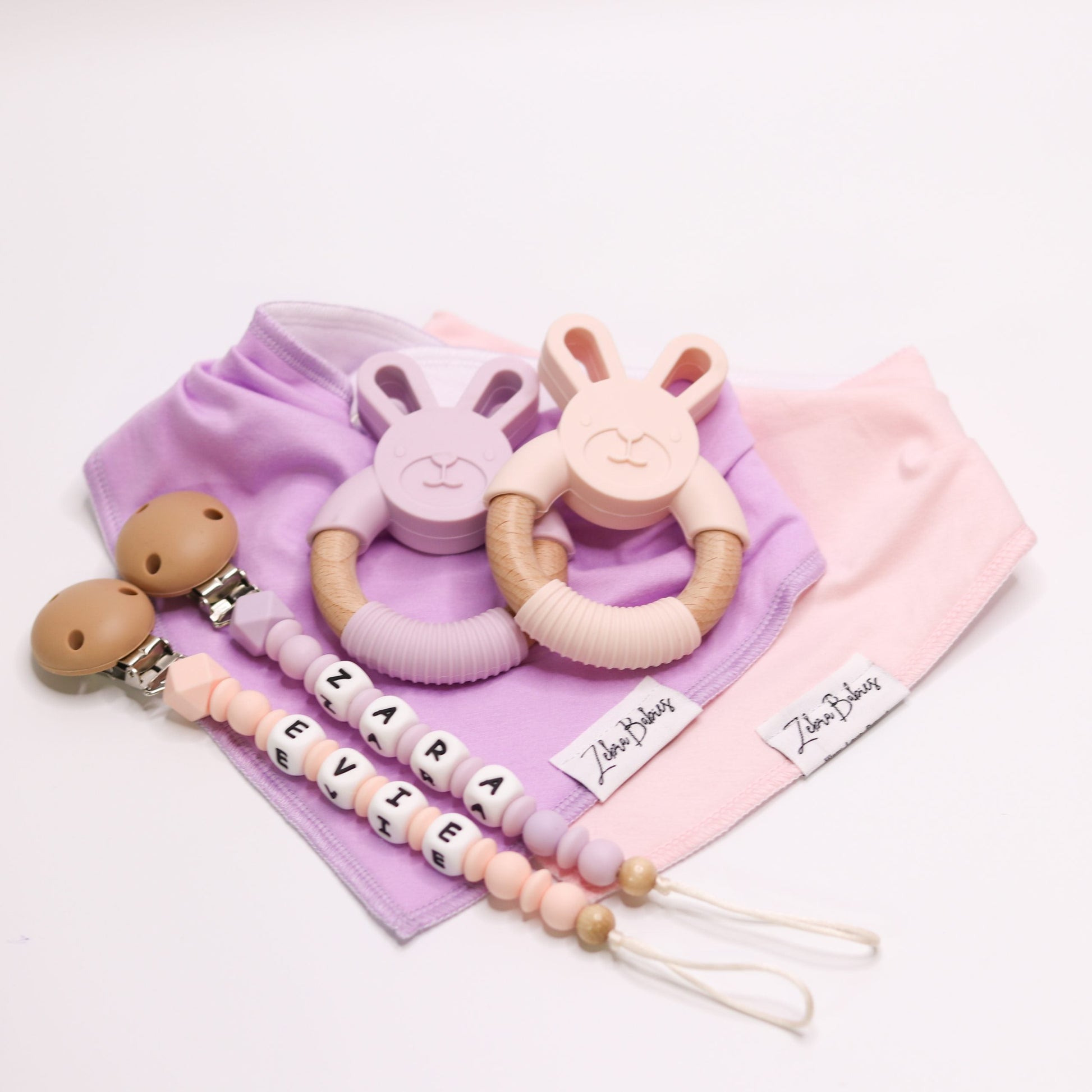 Dummy Clips Silicone Dummy Clips Custom Personalised Name dummy chain Australia