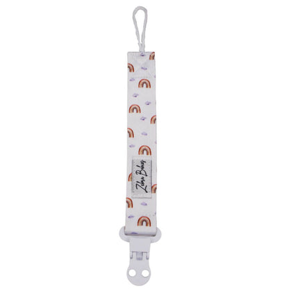 Dummy Clips - Flexi Ribbon Dummy Clips baby dummy chain dummy holder Australia pacifier chain clip holder