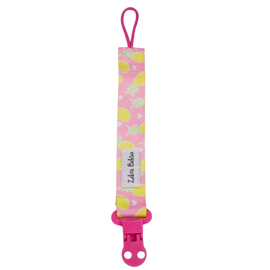Dummy Clips - Flexi Ribbon Dummy Clips baby dummy chain dummy holder Australia pacifier chain clip holder