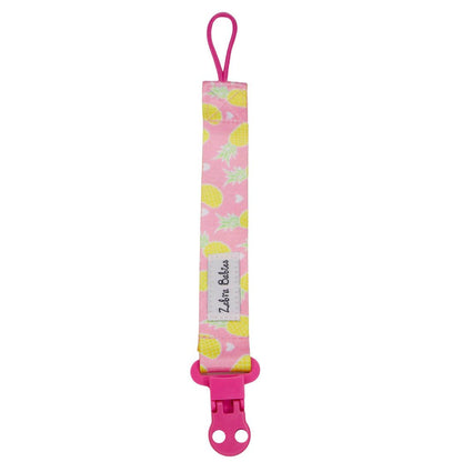 Dummy Clips - Flexi Ribbon Dummy Clips baby dummy chain dummy holder Australia pacifier chain clip holder