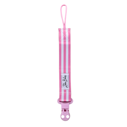 Dummy Clip - Flexi Ribbon - Pink Stripes