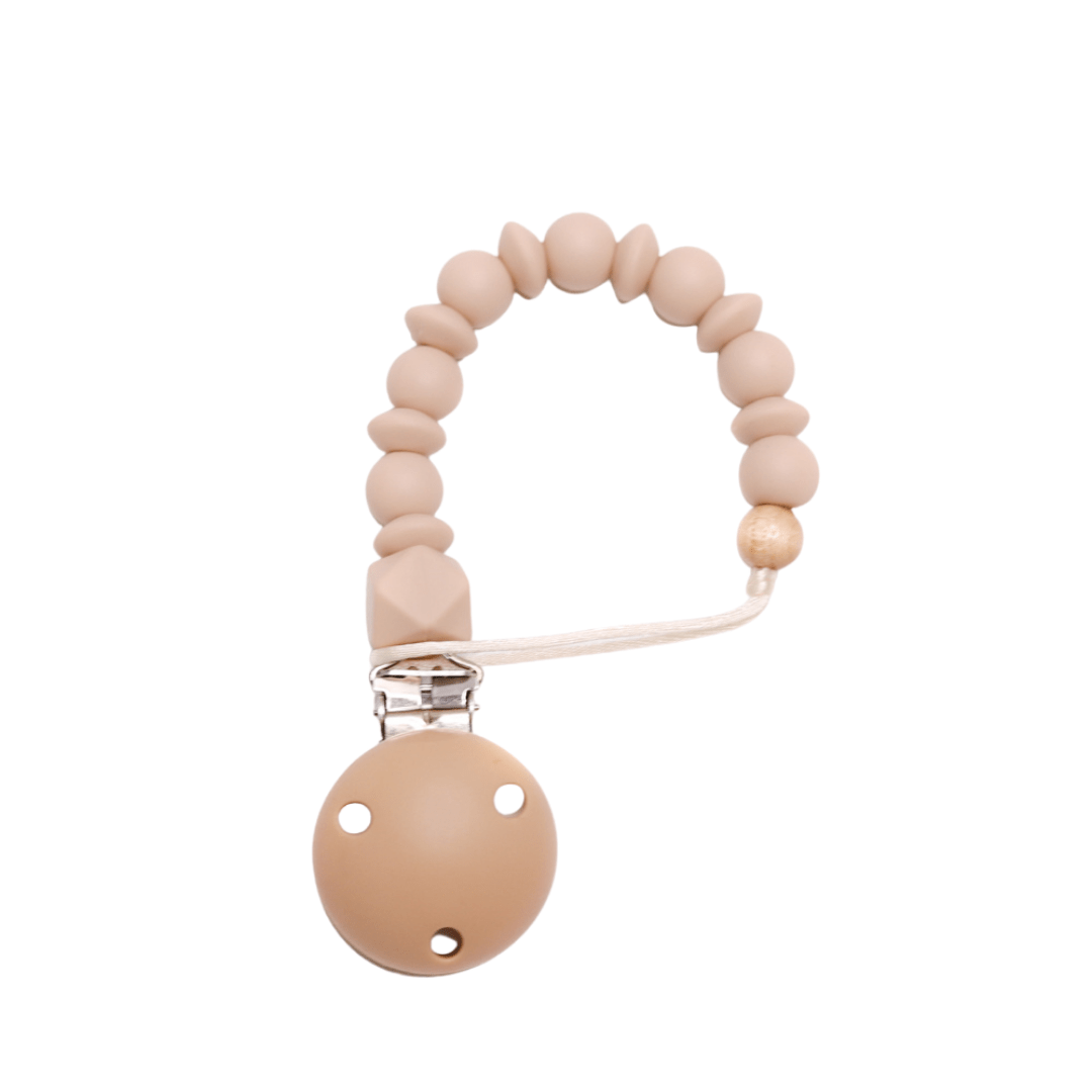 Dummy clip flexi hexi silicone dummy clip
