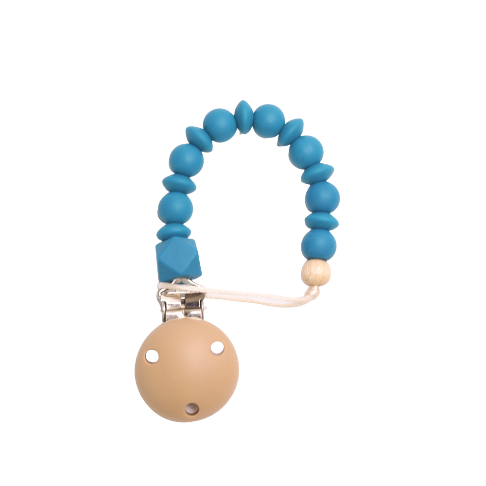 Personalised dummy clip dummy chain custom baby name announcement