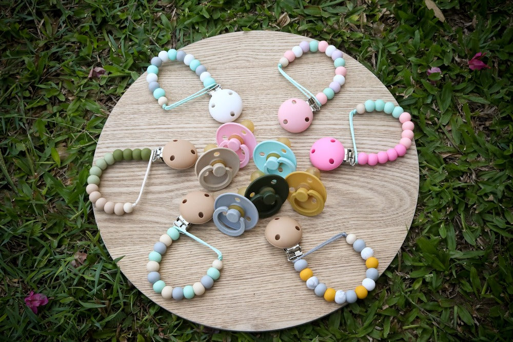 Dummy Clip Silicone Gradient Army Green