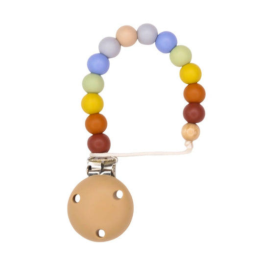 Dummy Clip Silicone - Rainbow Neutral