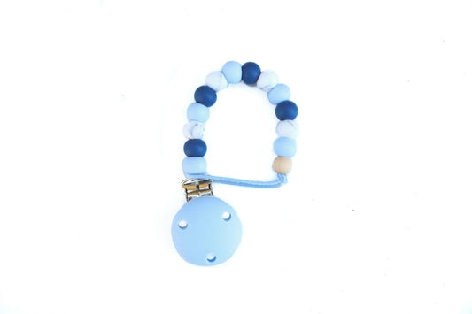 Dummy Clip Silicone Dummy Clip - Baby Blue Sapphire