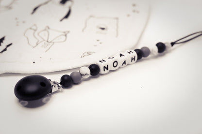Dummy Clips Silicone Personalised Name