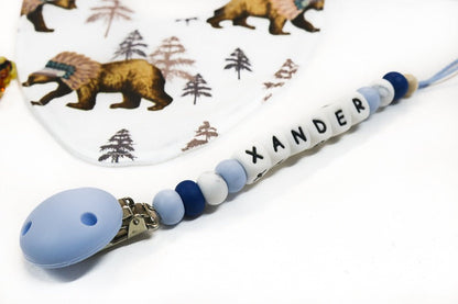 Dummy Clips Silicone Dummy Clips Custom Personalised Name