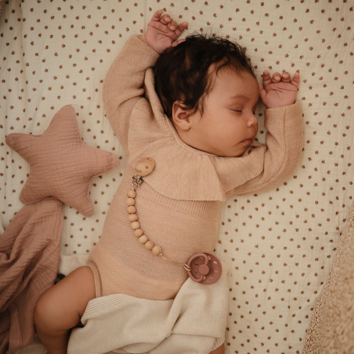 frigg natural rubber latex moon phase blush bibs dummies baby australia FRIGG silicone baby dummy Cream MOON rubber