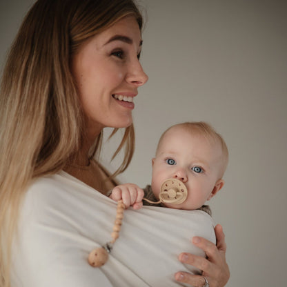 frigg natural rubber latex moon phase blush bibs dummies baby australia FRIGG silicone baby dummy Cream MOON rubber