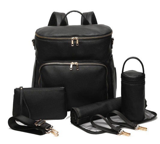 nappy bag backpack black baby bag backpack