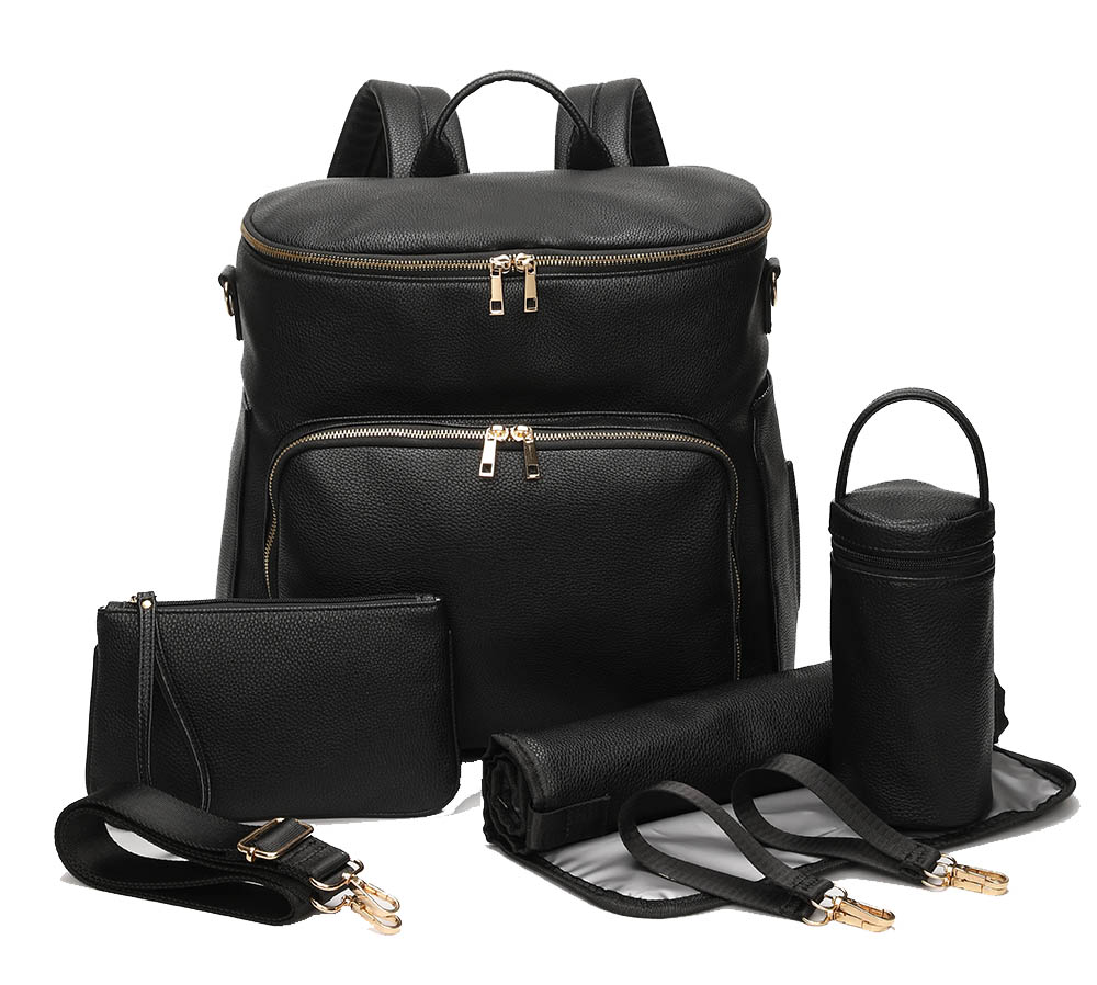 nappy bag backpack black baby bag backpack