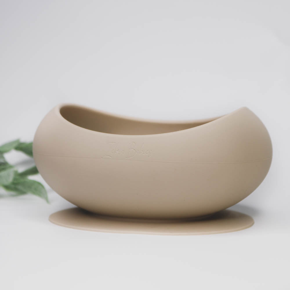 Silicone Suction Bowl & Spoon Set Silicone tableware Australia suction bowl baby baby led weaning