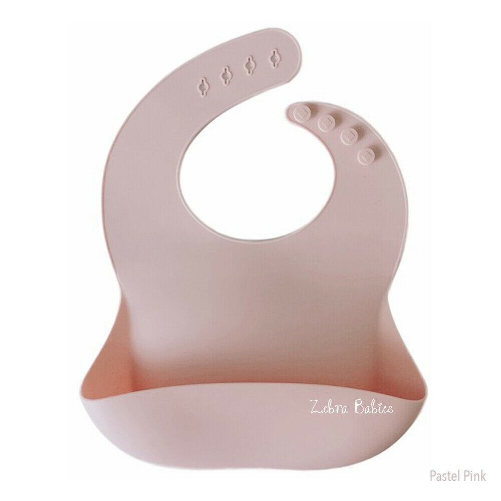 Silicone Bib Scoop Catch Bibs