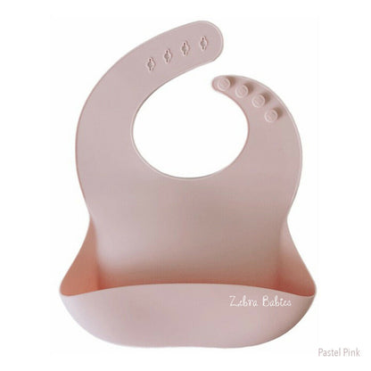 Silicone Bib Scoop Catch Bibs