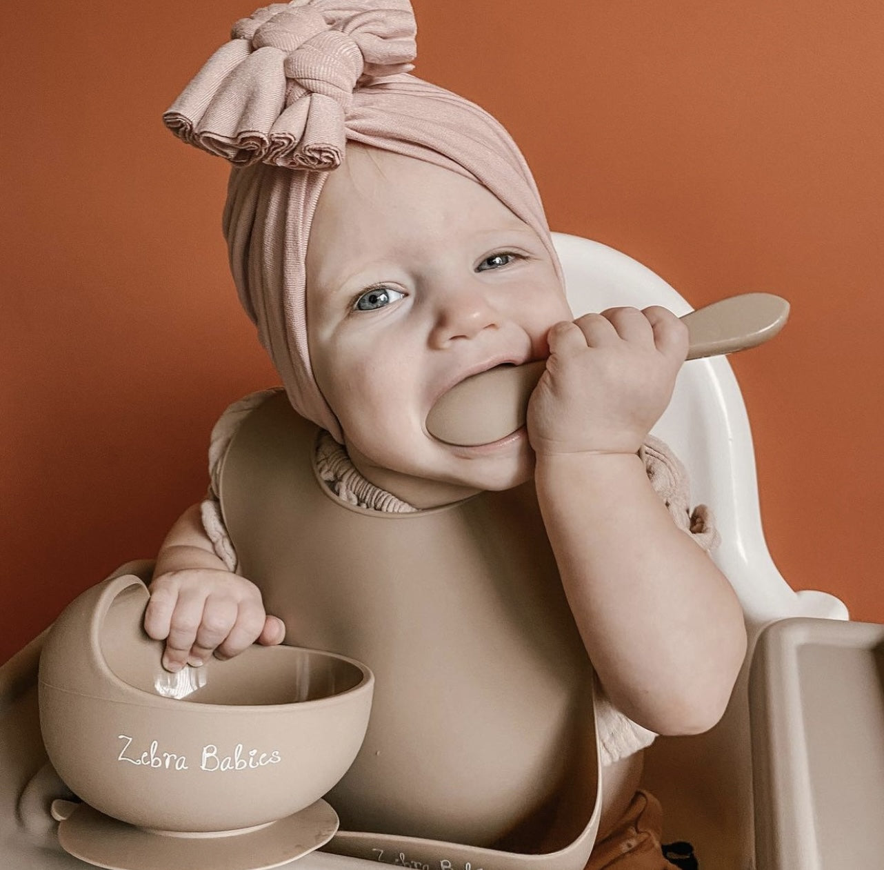 Silicone bib for baby silicone feeding baby led weaning bib