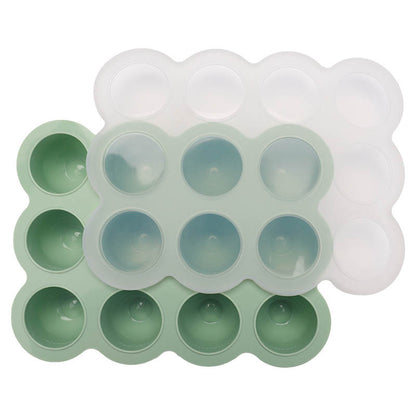 Silicone Feeder Frozen Food Tray - 12 Compartments Preparing food for you little ones made easy with our silicone feeder food trays. These 12 compartment moulds make the perfect portion. Simply fill the moulds and pop it in the freezer of fridge