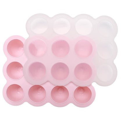 Silicone Feeder Frozen Food Tray - 12 Compartments Preparing food for you little ones made easy with our silicone feeder food trays. These 12 compartment moulds make the perfect portion. Simply fill the moulds and pop it in the freezer of fridge