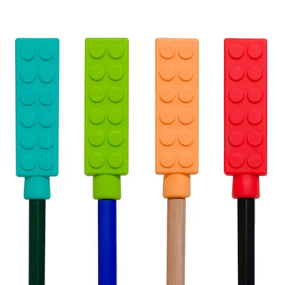 Silicone Sensory Pencil Toppers - Value 3 pack
