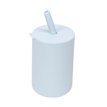Silicone Sippy Cup - CLEARANCE - Sea Glass