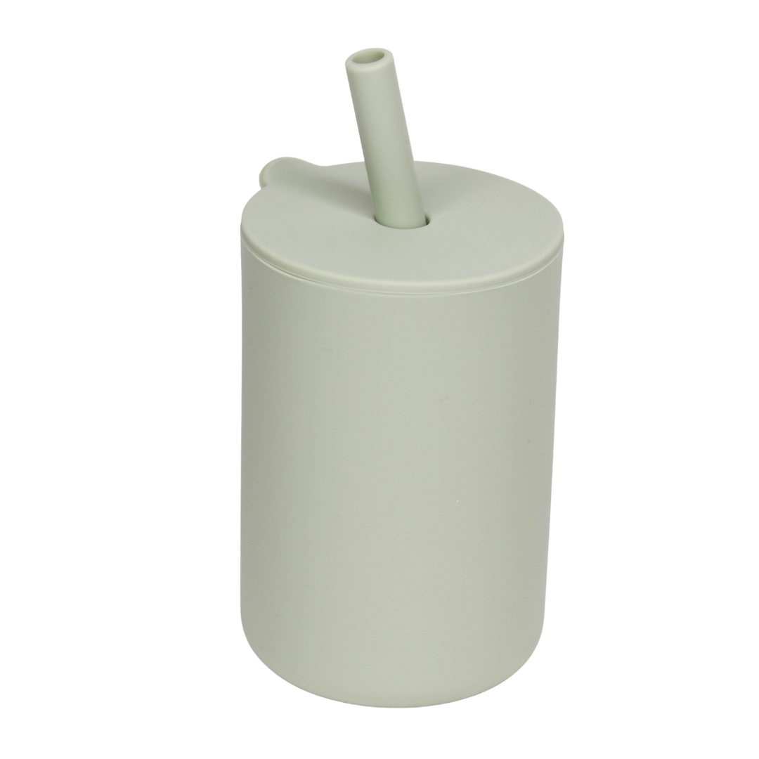 Silicone Sippy Cup - CLEARANCE - Subtle Sage