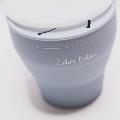 snack cup Australia baby snack cup silicone collapsible with lid take snacks with you