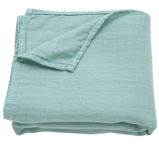 Swaddle blanket Swaddle Baby Blankets Bamboo Cotton 120cm x 120cm Soft to touch and gentle against the skin, our muslin cotton blankets are ideal for swaddling, use as a pram cover, nursing cover, burp cloth or play mat. Measuring 120cm x 120cm and made from organic bamboo cotton muslin, these swaddles are breathable and their generous size makes swaddling easy.
